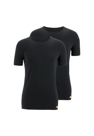 2ER PACK  - Unterhemd/-shirt - schwarz