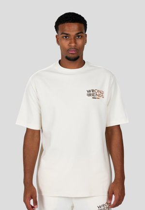 SIMI VALLEY - Print T-shirt - beige brown