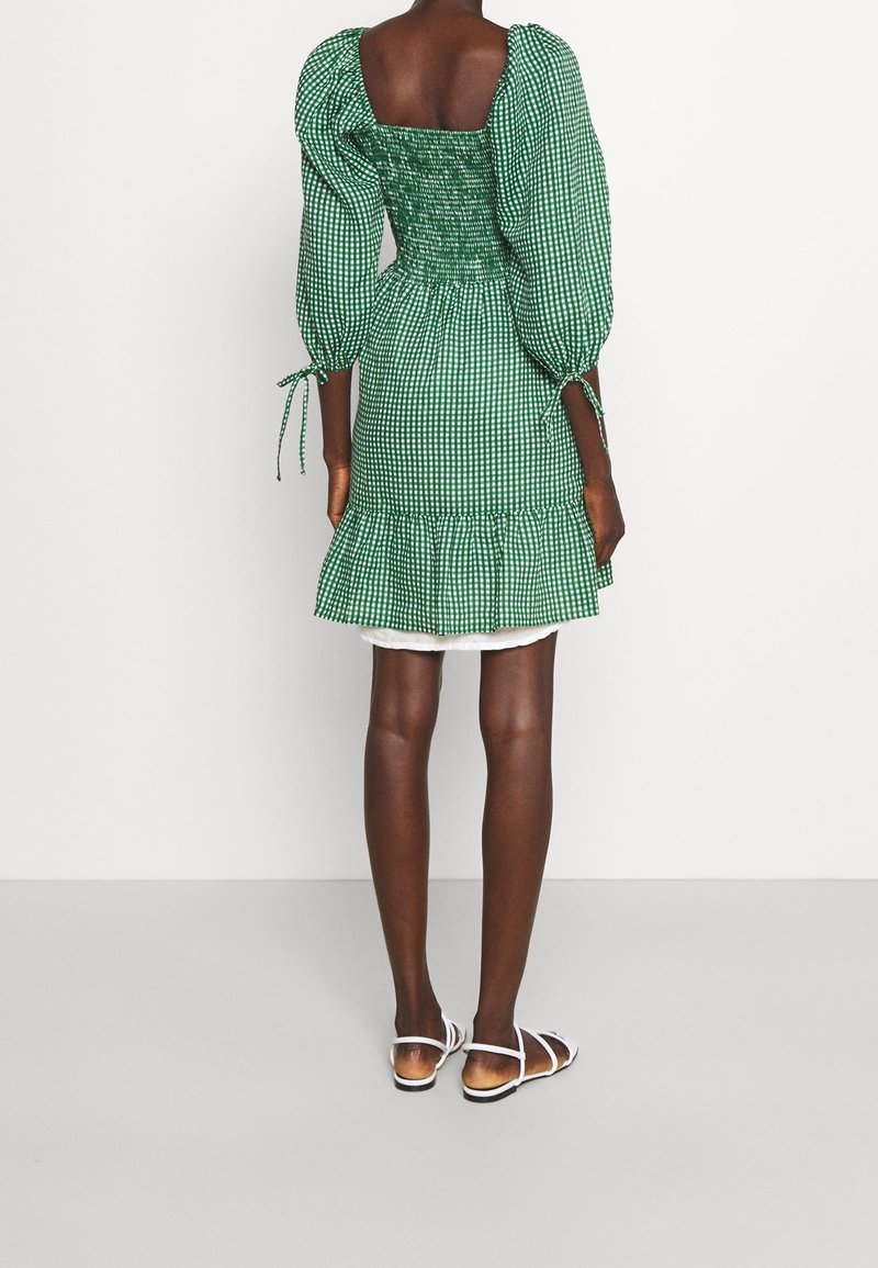 Faithfull the brand Day dress - green - (Pre-owned) - Zalando.ie