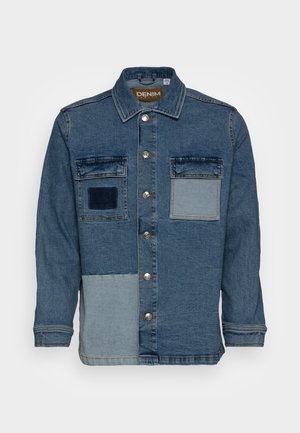 DPCONTRAST OVERSHIRT - Jeansjakke - dark/light