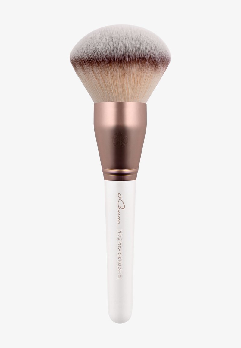 Luvia Cosmetics - 202 // POWDER BRUSH XL - ELEGANCE - Sminkeverktøy - coffee - pearl, Forstørre