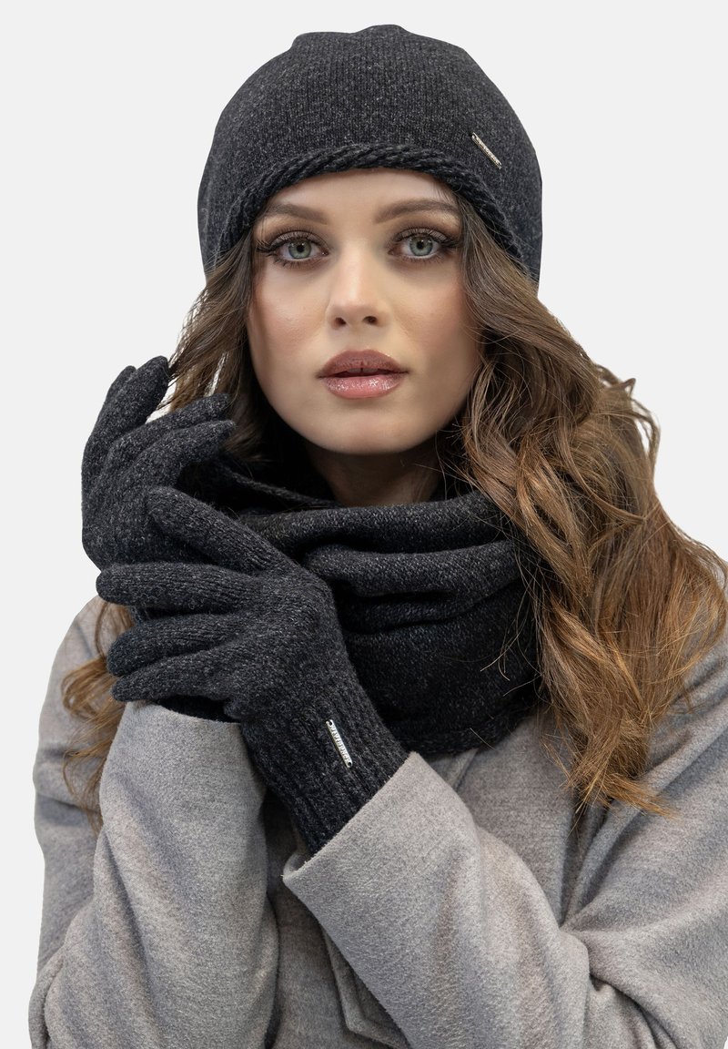 Vivisence SET - Šála - black melange