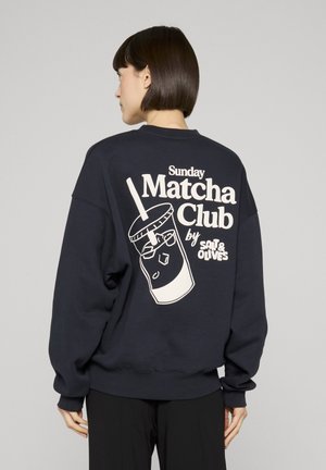 MATCHA CLUB - Sweatshirt - navy