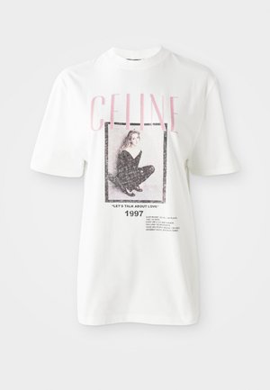 TCELIA - Print T-shirt - blanc