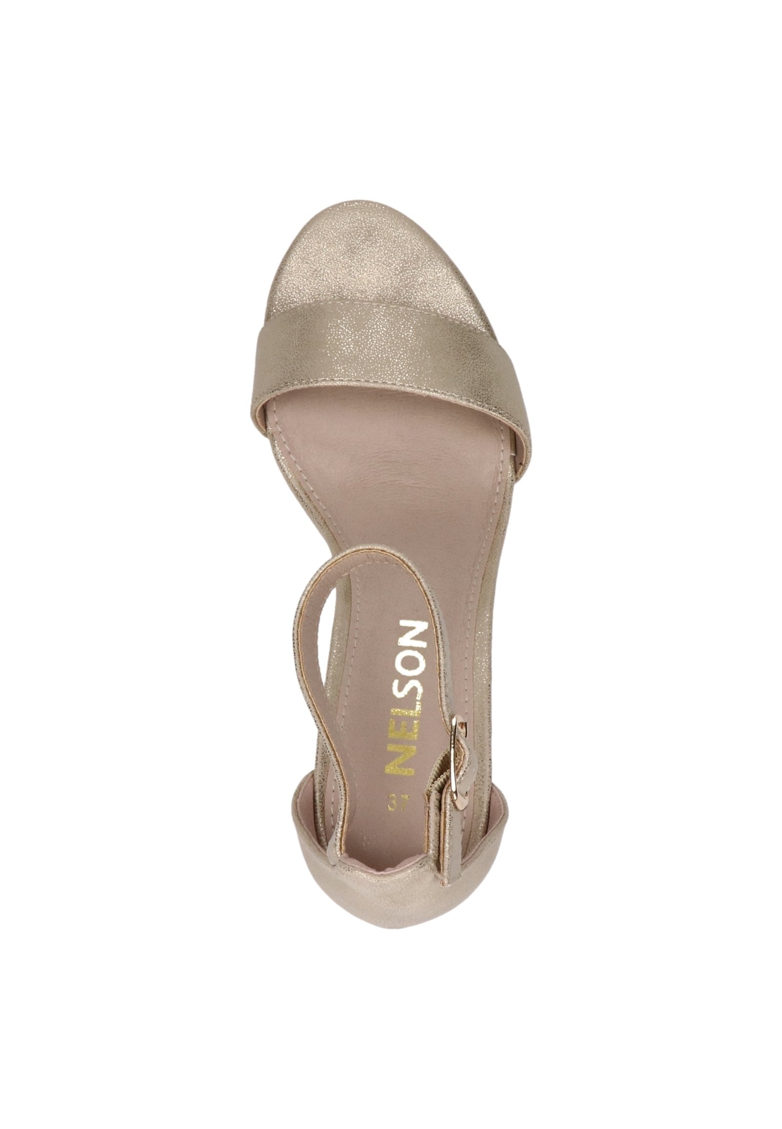 Nelson Sandalen met hoge hak - goud/goudkleurig - Zalando.nl