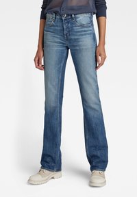G-STAR NOXER  - Calças de ganga bootcut - faded ocean hue