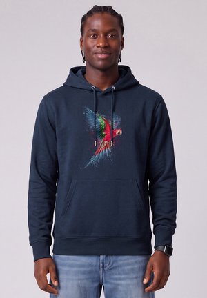 watapparel, PAPAGEI UNISEX - Sweat à capuche - french navy