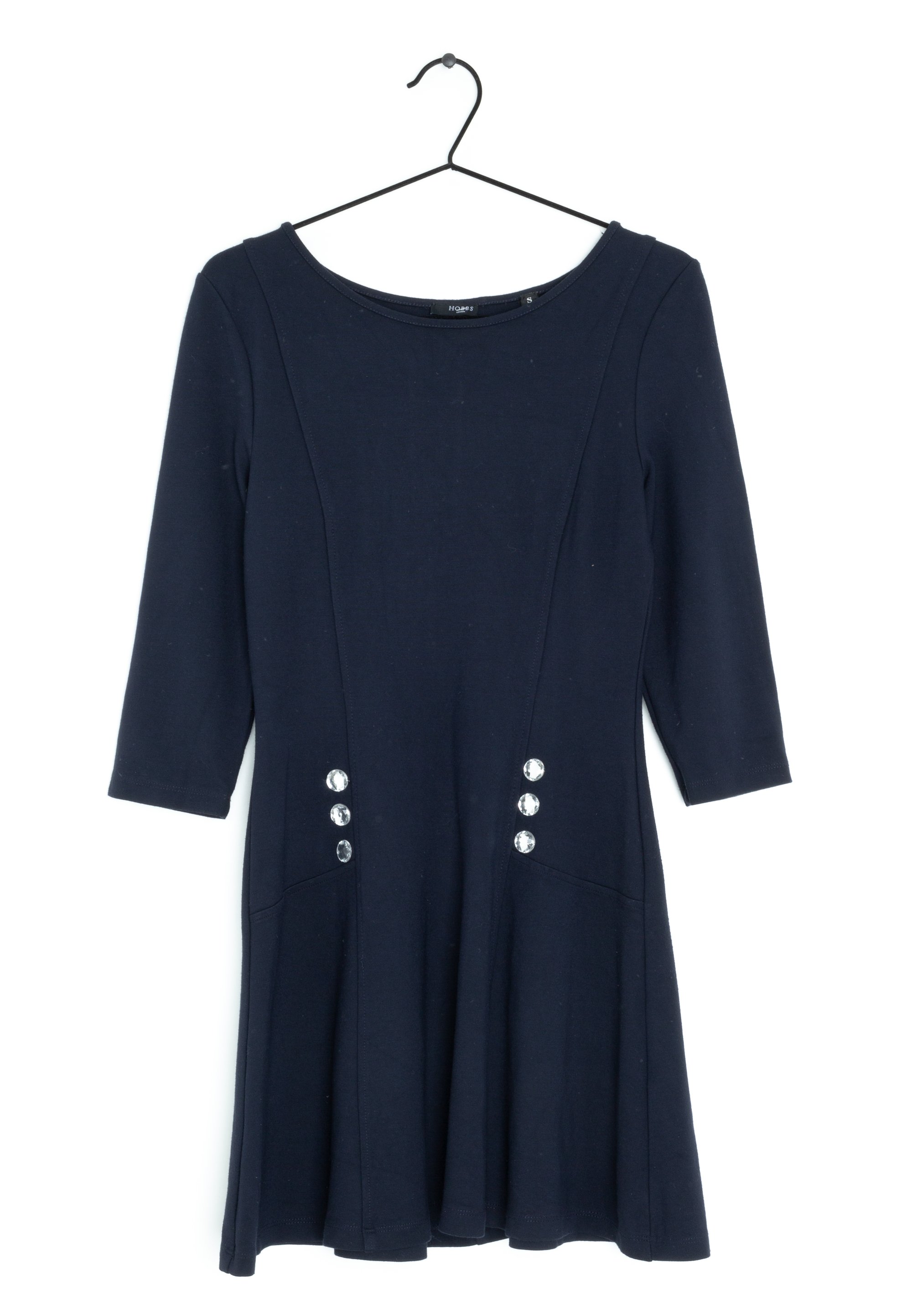 fitted blue jean dress Ryland Ruffle Detail Spaghetti Denim Dress