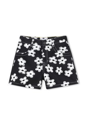 Shorts di jeans - black