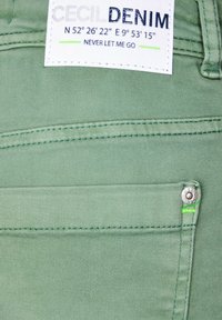 Cecil Straight leg jeans - grün