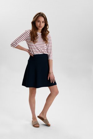 Nümph NULILLYPILLY - A-line skirt - dark sapphire