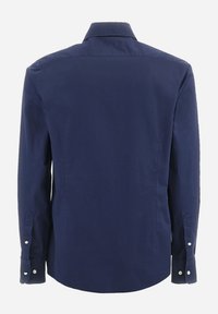 Chemise LA MARTINA (HUGO BOSS) Taille 36/38 – Blanc/bleu – Très Bon état Occasion