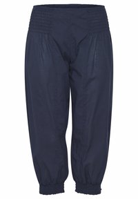 JILL WIDE CAPRI - Kratke hlače - dark sapphire
