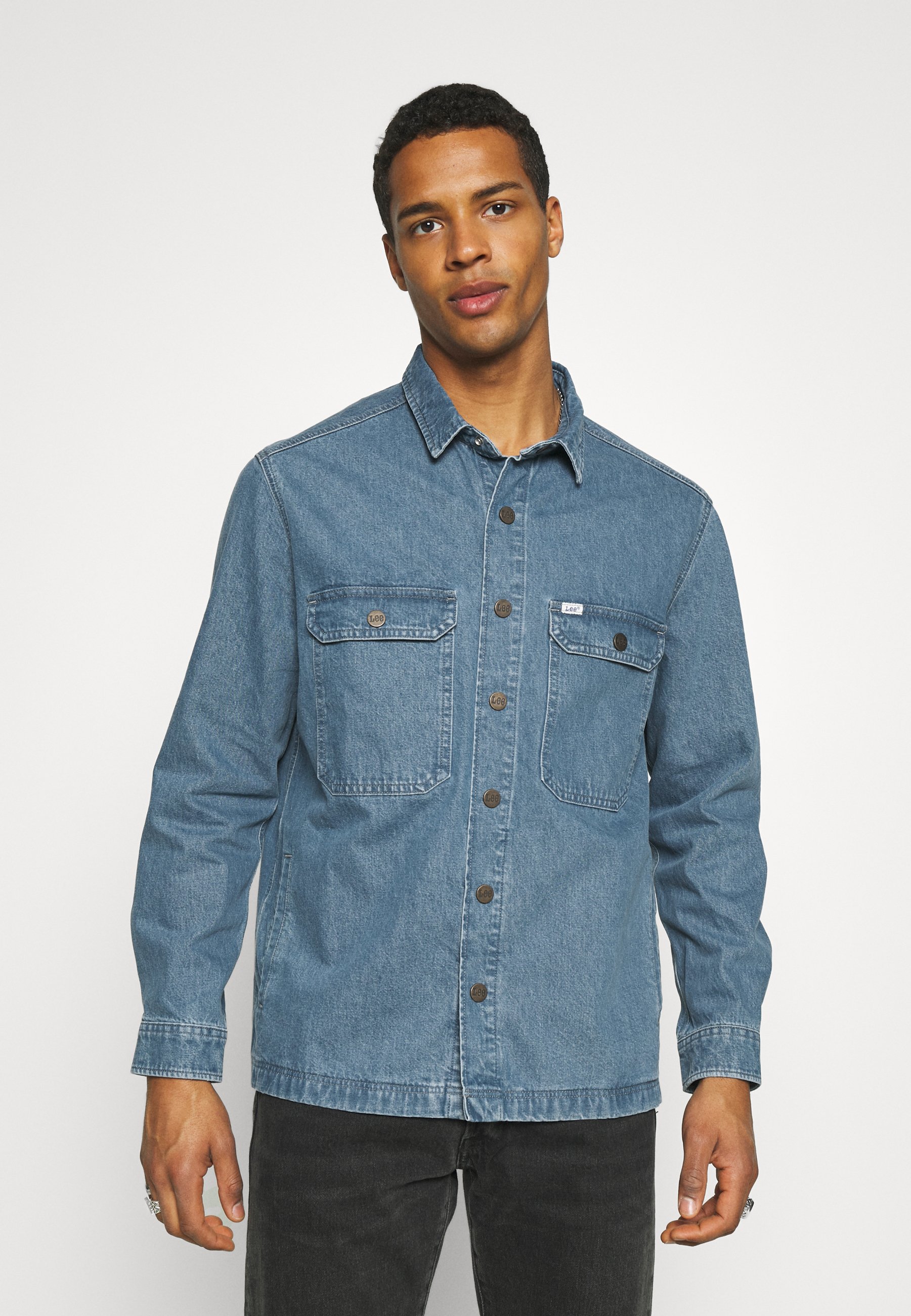 Lee WORKWEAR OVERSHIRT - Denim jacket 