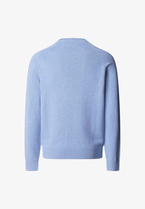 Hackett London, HACKETT LONDON JUMPER SADDLE CREW - Jersey de punto - summer blue