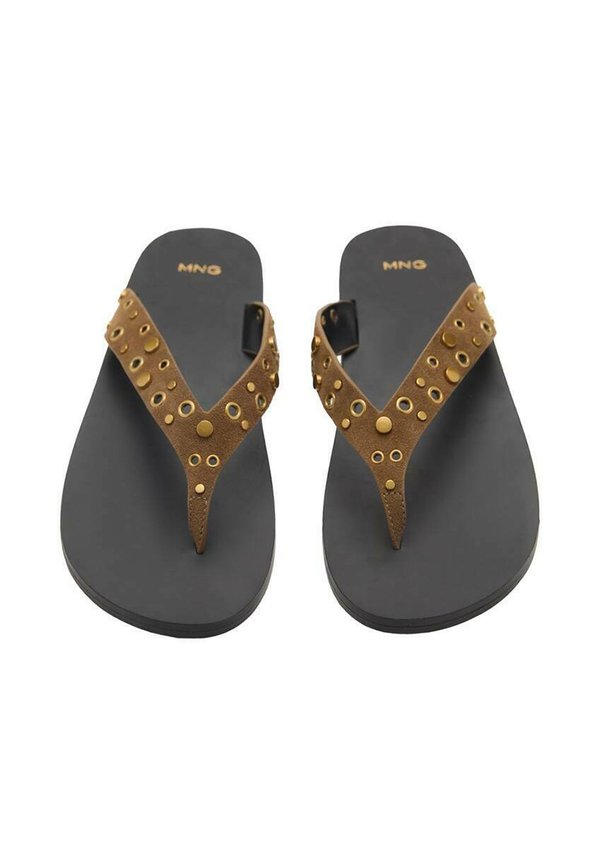 ELENA - T-bar sandals - khaki2