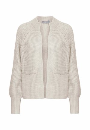 Fransa FRBEVERLY - Strickjacke - limestone melange