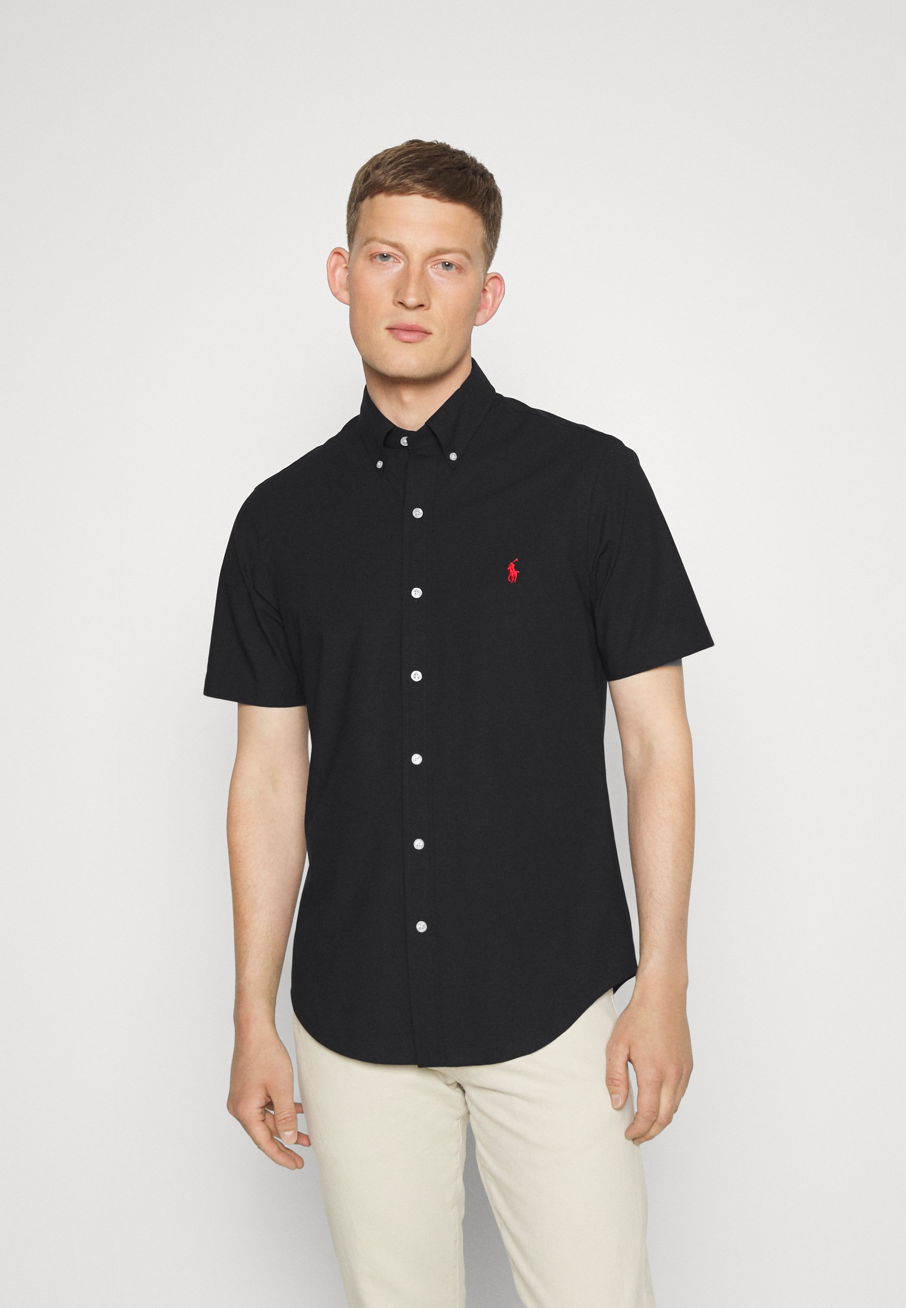Ralph lauren short sleeve shirt black Clearance