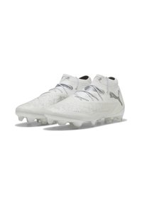 Puma FUTURE 8 ULTIMATE - Nogometne kopačke za čvrstu podlogu - white matte silver