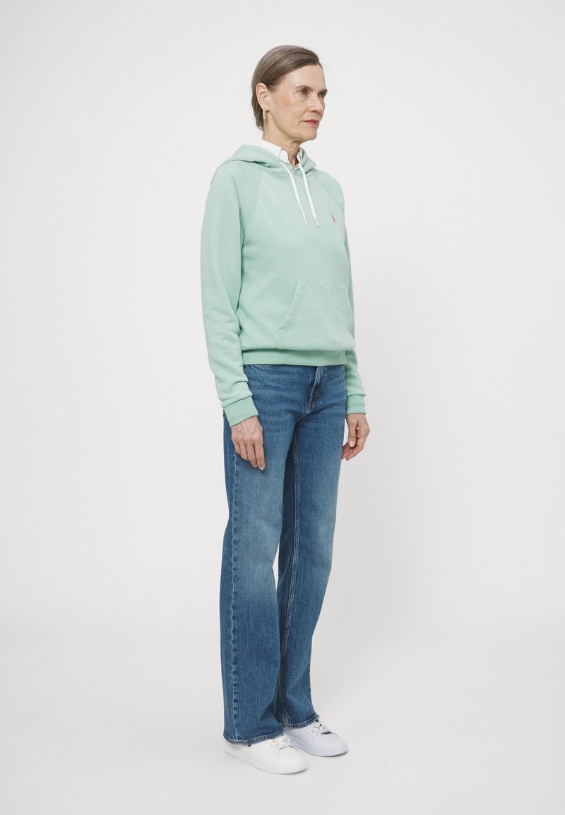 Polo Ralph Lauren SHRUNKEN FIT FLEECE HOODIE - Mikina - celadon