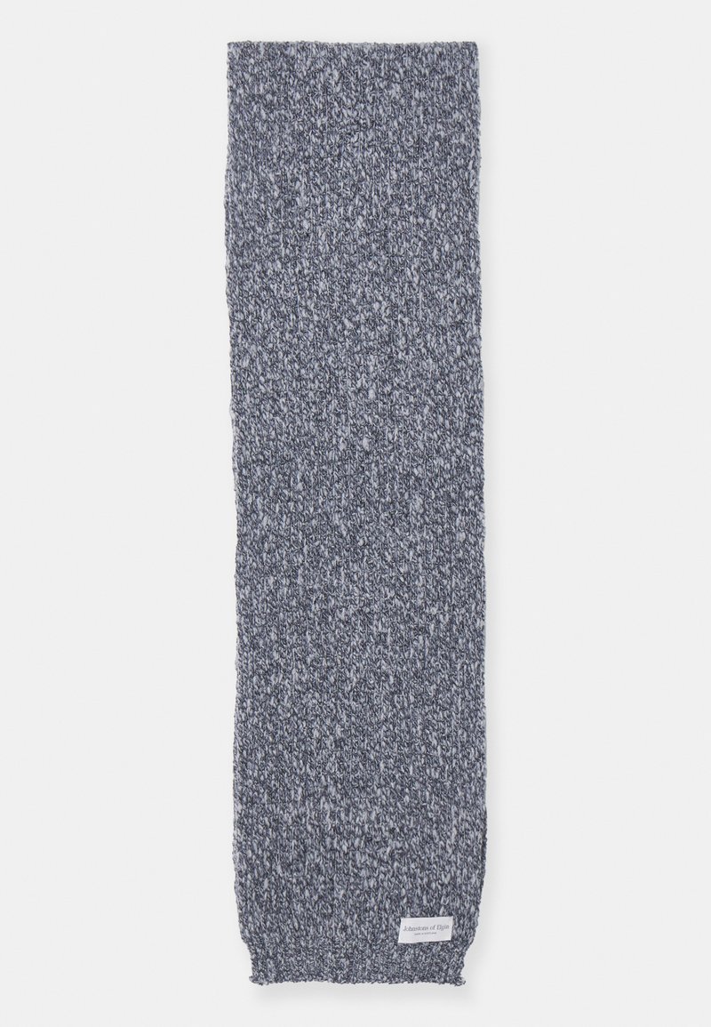 Johnstons of Elgin - SCARF WAFFLE STITCH UNISEX - Scarf - grey marl, Enlarge