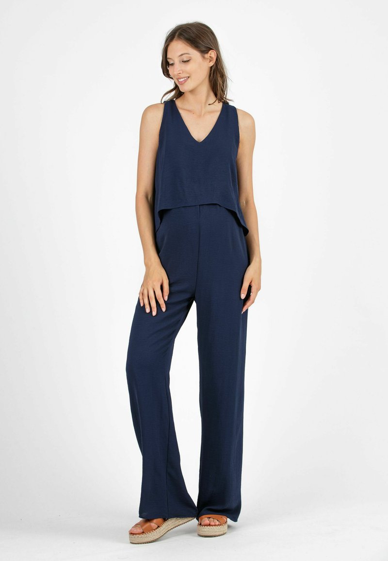 Attesa Maternity MARION Overall / Jumpsuit blue/blå Zalando.se