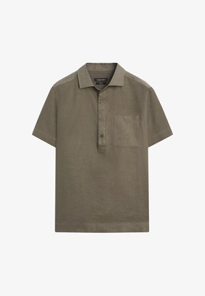 Massimo Dutti, Chemise - dark green