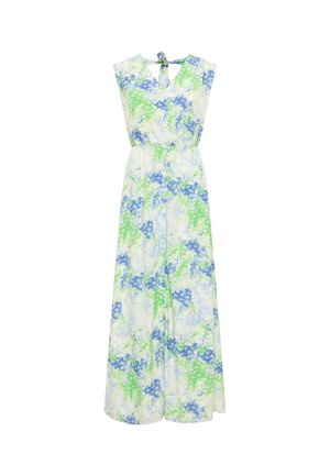 IZIA, IZIA MAXIKLEID MIT ALLOVER-PRINT - Maxikjoler - blau grün
