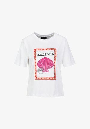 19V69 Italia, 19V69 ITALIA T-SHIRT BELLARA S STEMP - T-shirt print - white