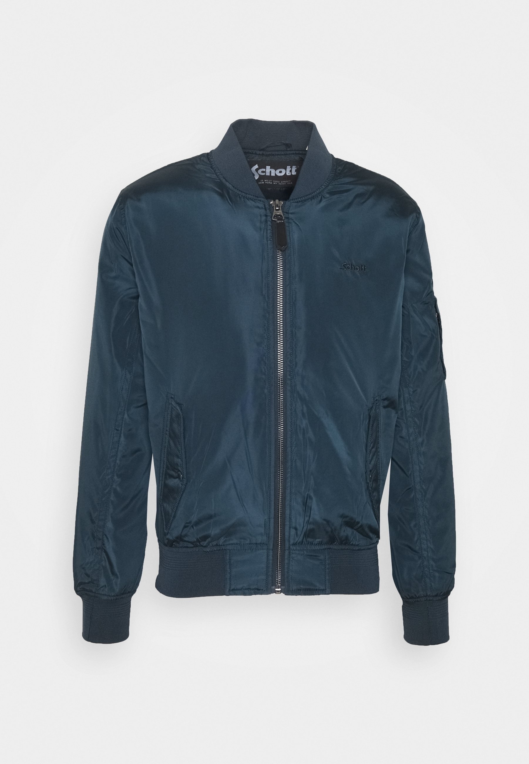 Schott Bomber Jacket dark blue (Pre-owned) Zalando
