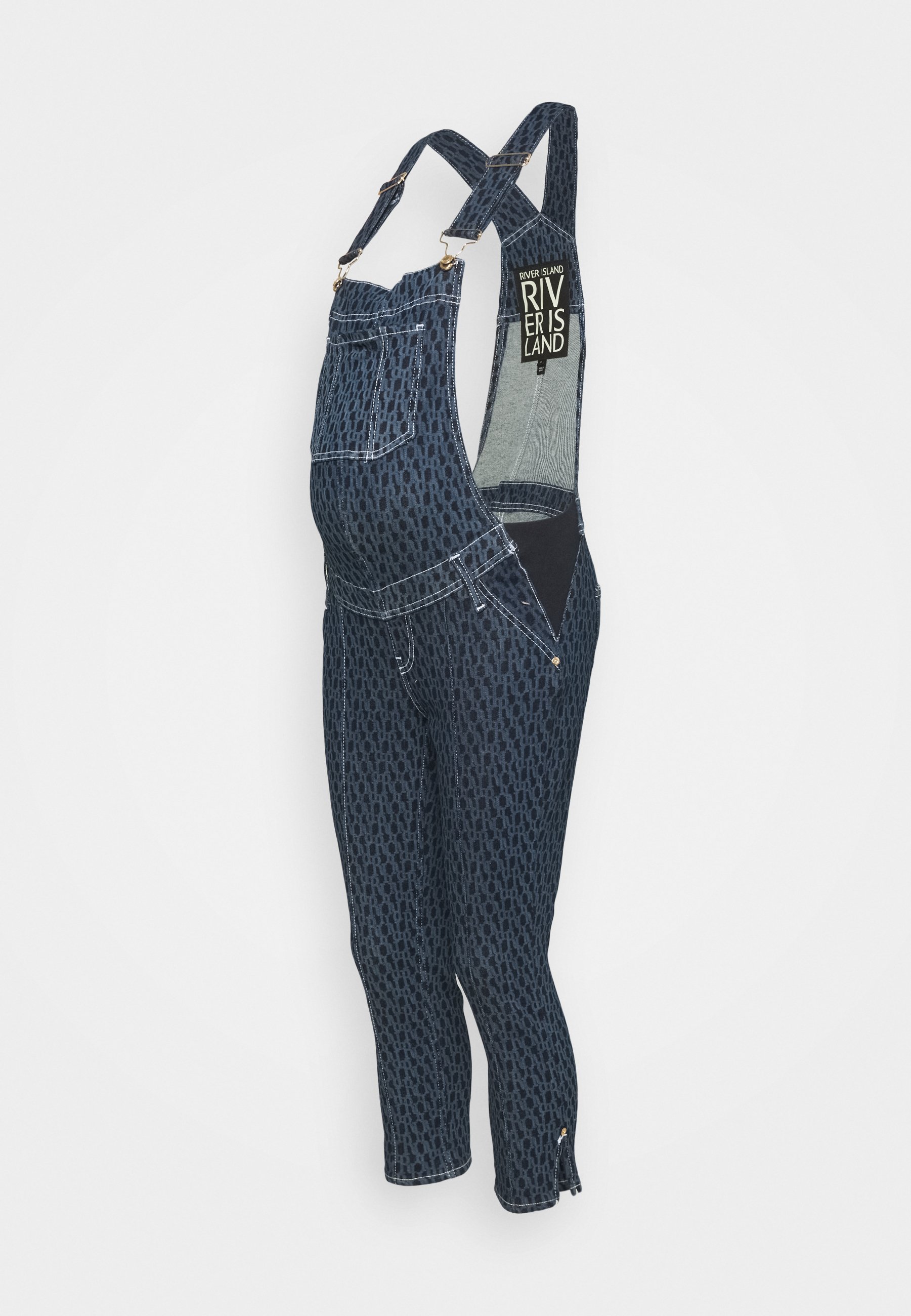 River Island Maternity Dungarees - dark 