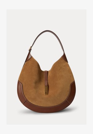 Polo Ralph Lauren, POLO ID SUEDE LARGE SHOULDER BAG - Shopper - clay/tobacco