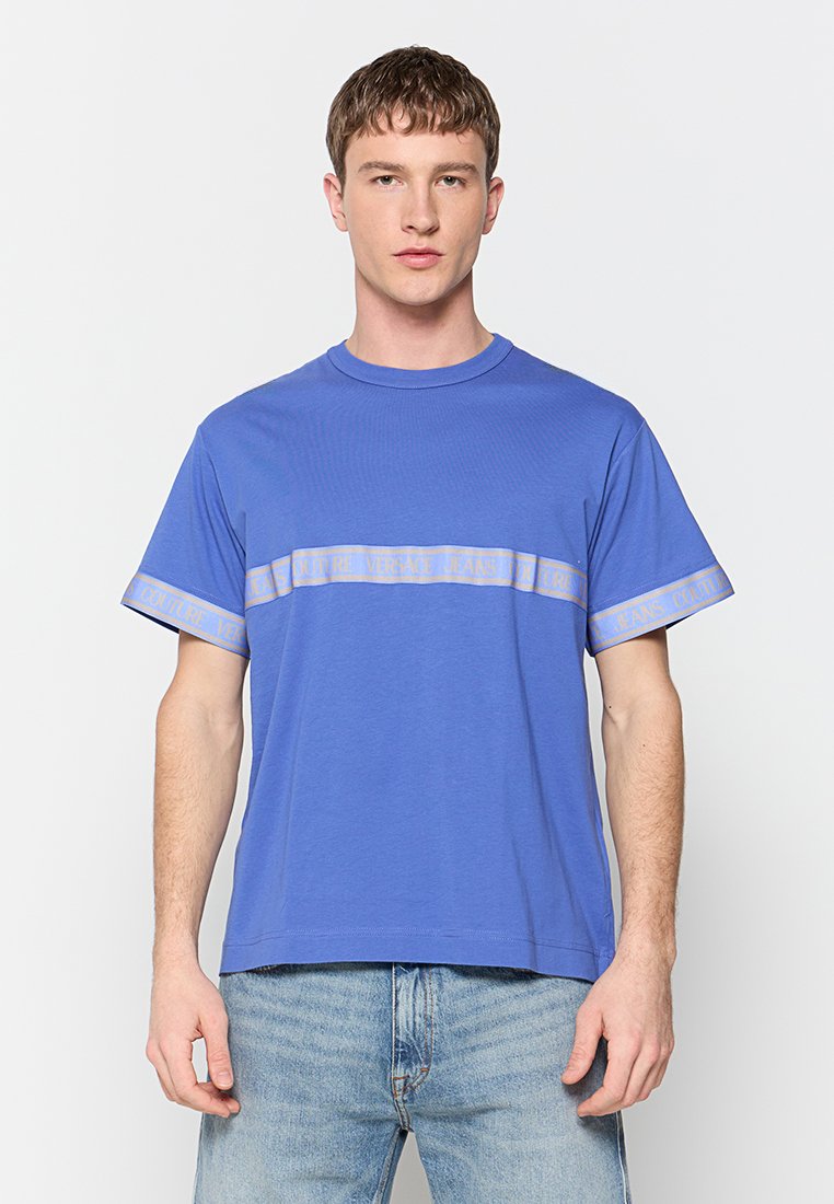 Versace Jeans Couture T-shirt print blauw Versace Jeans Couture T-shirt print blauw