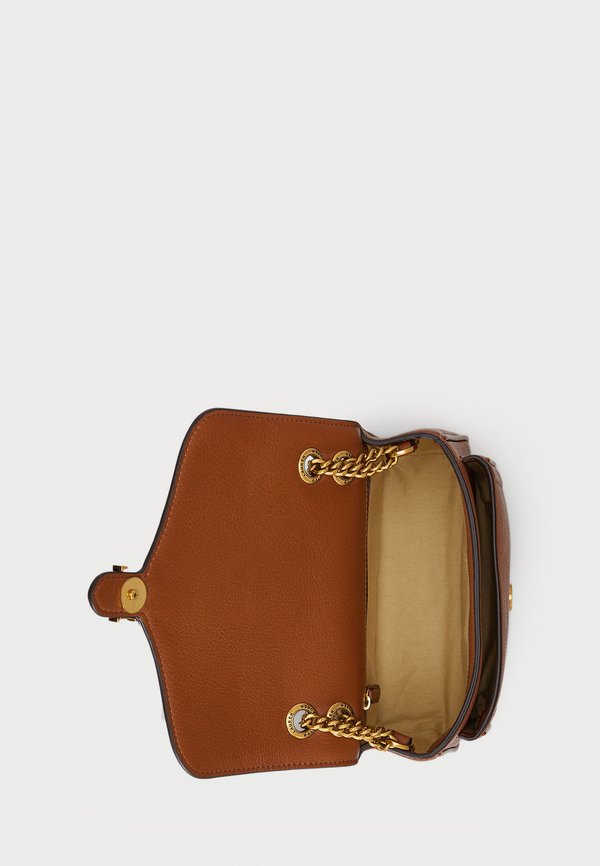 PEBBLED SMALL BRADLEY CONVERTIBLE BAG - Cross body bag - lauren tan2