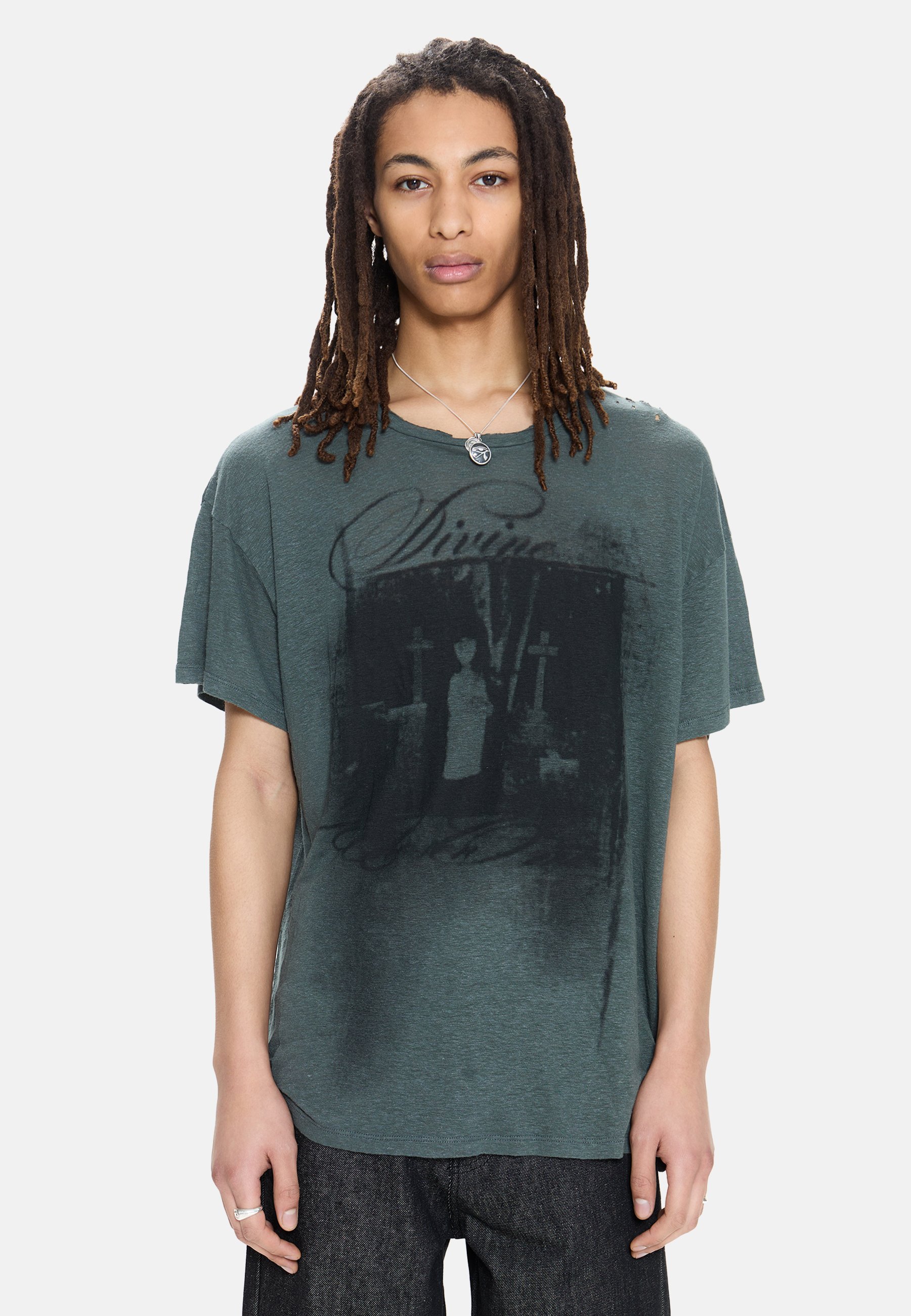 Jaded London ANOINTED WAFFLE HENLEY UNISEX - Long sleeved top
