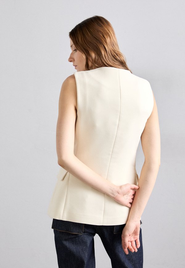 BARTLET VEST - Waistcoat - ivory2