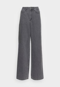 GLENDA WIDE  - Calças de ganga de corte relaxado - light grey