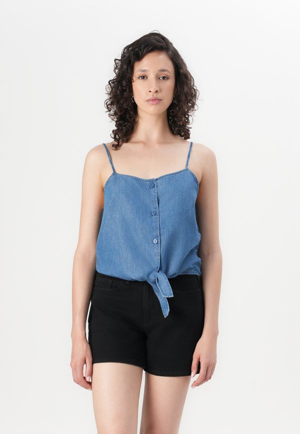 ONLBEA KNOT SINGLET - Blouse