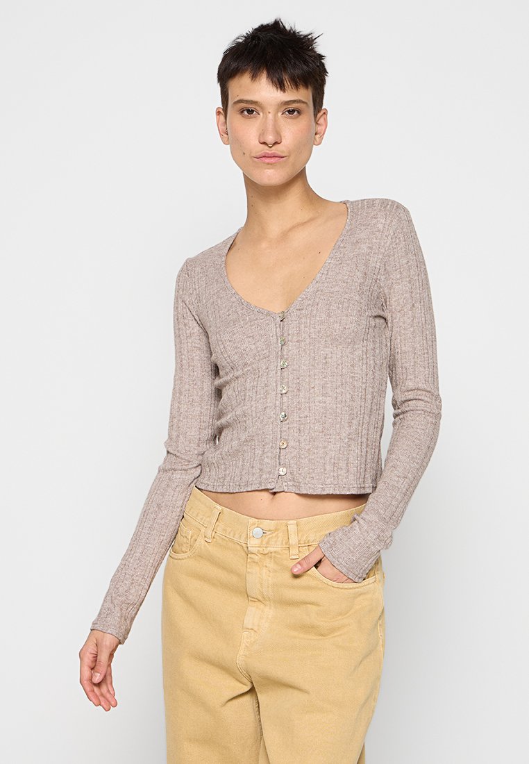 Mango Vest taupe
