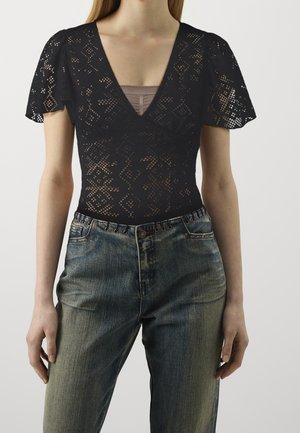 T-shirt imprimé - black