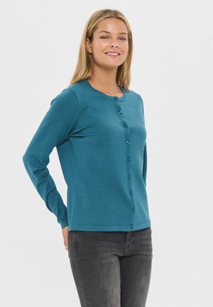 A8661, MilaSZ R-Neck Cardigan - Vesta na kopčanje - tapestry