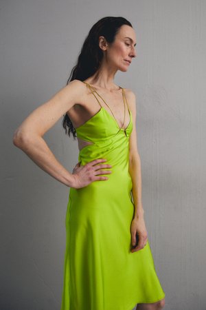 MIISTA CAREN DRESS - Cocktail φόρεμα / Φόρεμα για πάρτι - lime