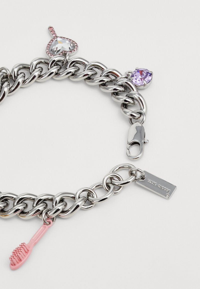 Bracelet Chaîne à Maillons Argenté Réglable - Style Métal Charmant Sans Marque