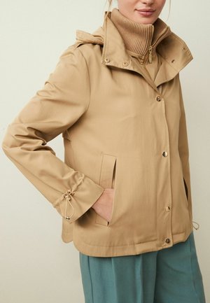 Veste imperméable - camel
