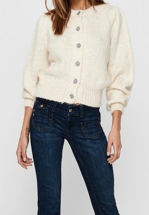 Cardigan - mottled beige