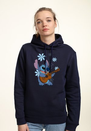 Disney LILO STITCH STITCH FLOWERS - Bluza z kapturem