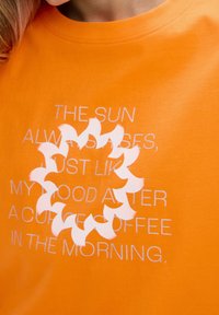 s.Oliver T-Shirt print - orange
