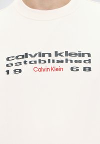 Calvin Klein Jeans GRAPHIC CREWNECK - Φούτερ - black