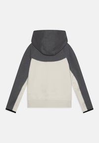 Nike Sportswear TECH FZ - Mikina so zipsom - dark grey/light bone/black/light british tan
