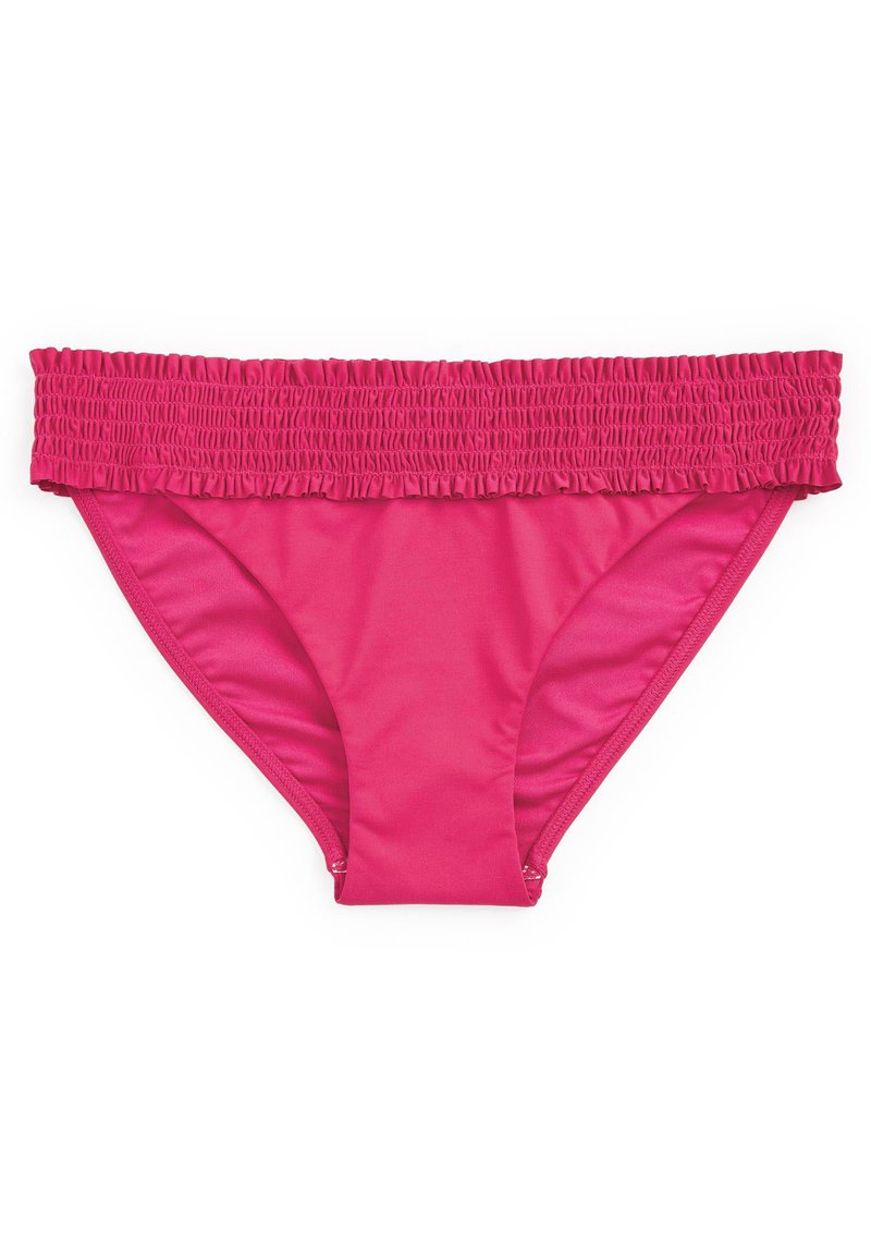 Next SHIRRED HIGH LEG BIKINI BOTTOMS BikiniHose pink Zalando.ch